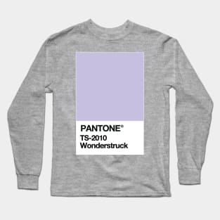 Wonderstruck Pantone Swatch Taylor Swift Purple Long Sleeve T-Shirt